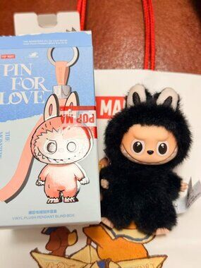 Authentic Labubu 4.0 Pin for Love Letter R | Cheap Clearance Price Ready to Ship